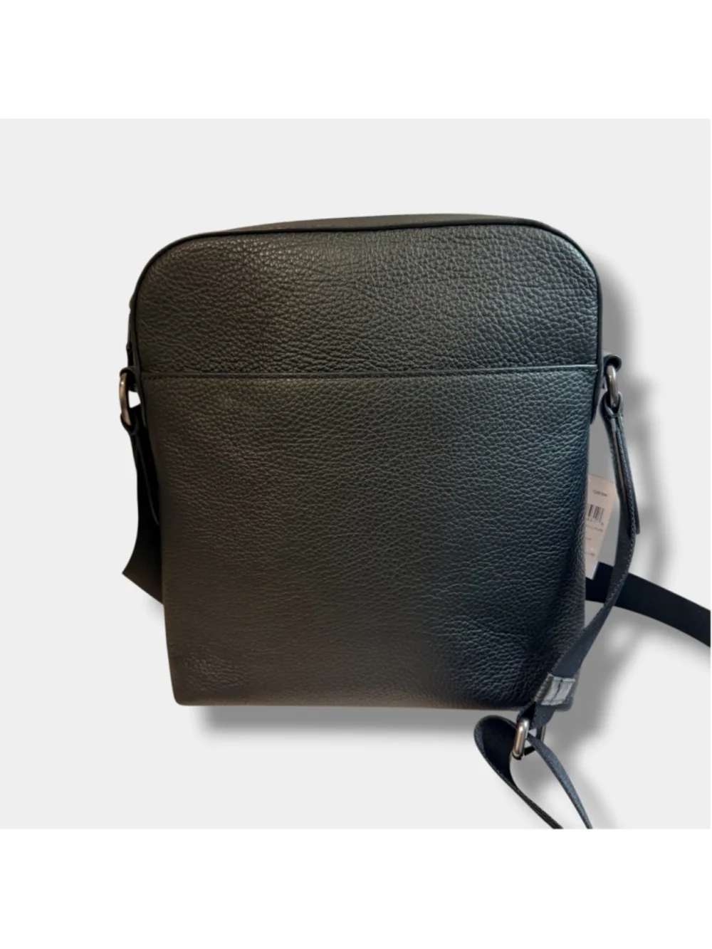 Coach Houston Flight Smooth Leather Crossbody Messenger Bag Black Unisex NWT - Picture 6 of 16